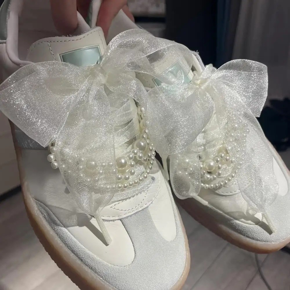 새로운 4cm 폭의 쉬폰 원사 신발끈 120cm 길이  - Lace Replacement Flat 리뷰 및 가격