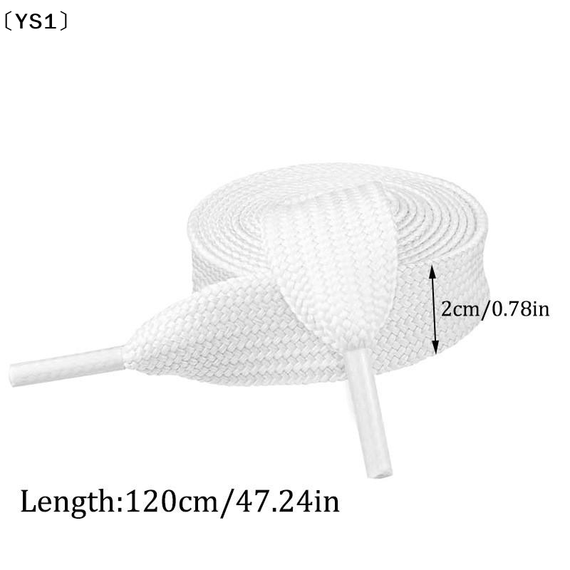 〔YS1〕2CM 폭의 넓은 신발끈, 운동화용 패션 컬러 - Lace Replacement Flat 리뷰 및 가격