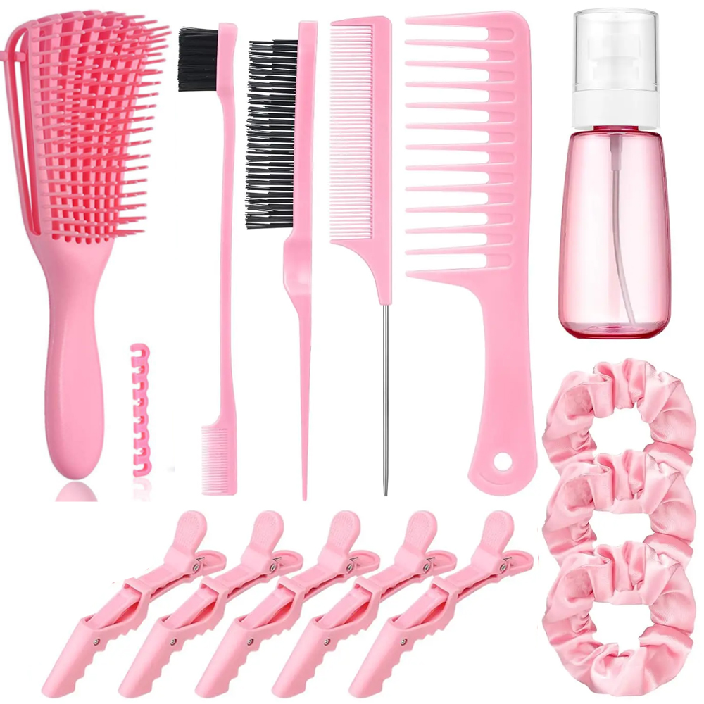2025 신제품 14종 슬릭백 헤어 브러쉬 세트, 스프 - Brush Bristle Set 리뷰 및 가격