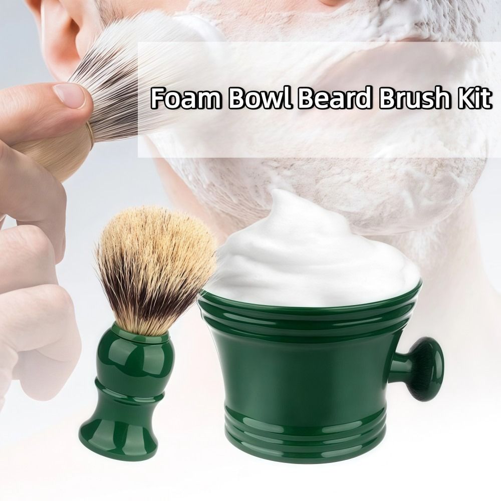 풀세트 면도 브러쉬 컵 세트 부드러운 솔 대구경 폼볼  - Brush Bristle Set 리뷰 및 가격