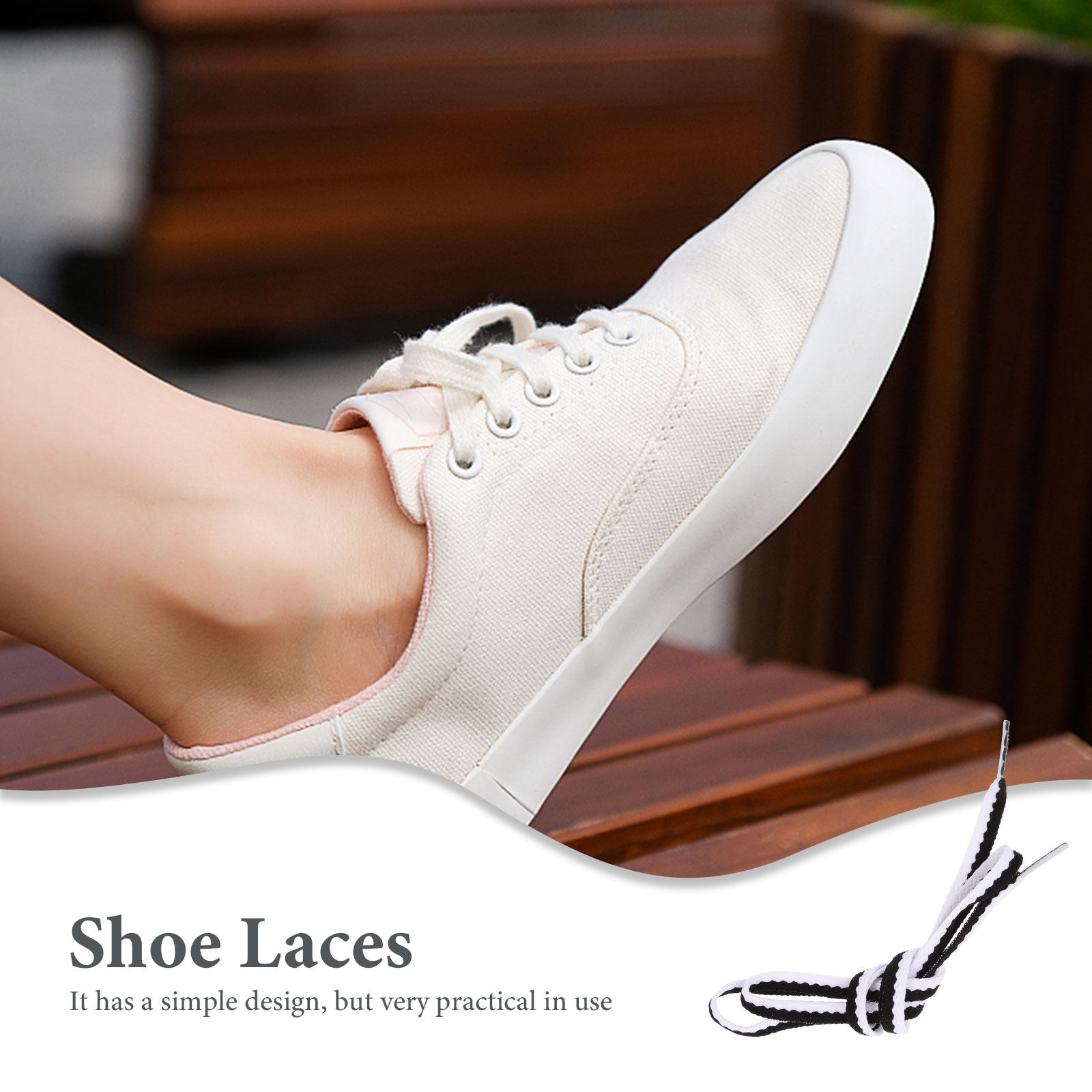 10Pcs 폴리에스테르 신발끈 운동화용 교체용 신발끈  - Lace Replacement Flat 리뷰 및 가격
