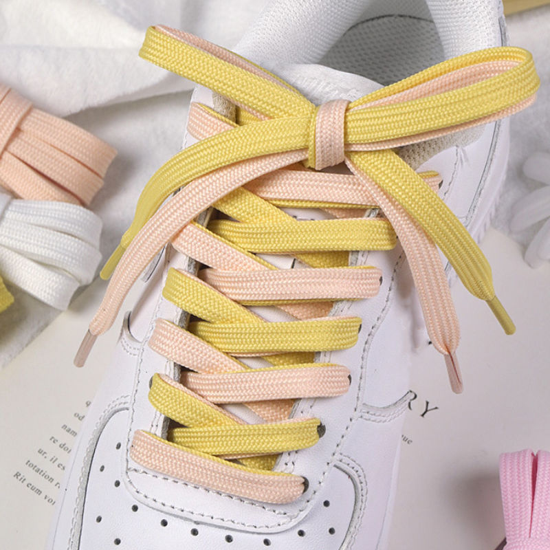 캔버스 스니커즈용 0.8CM 이중 레이어 끈 모든 종류 - Lace Replacement Flat 리뷰 및 가격