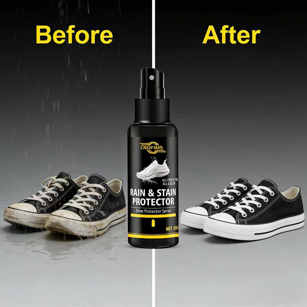 50ML 신발 방수 및 얼룩 방지 스프레이 - 모든 색 - Sneaker Protector Spray 리뷰 및 가격