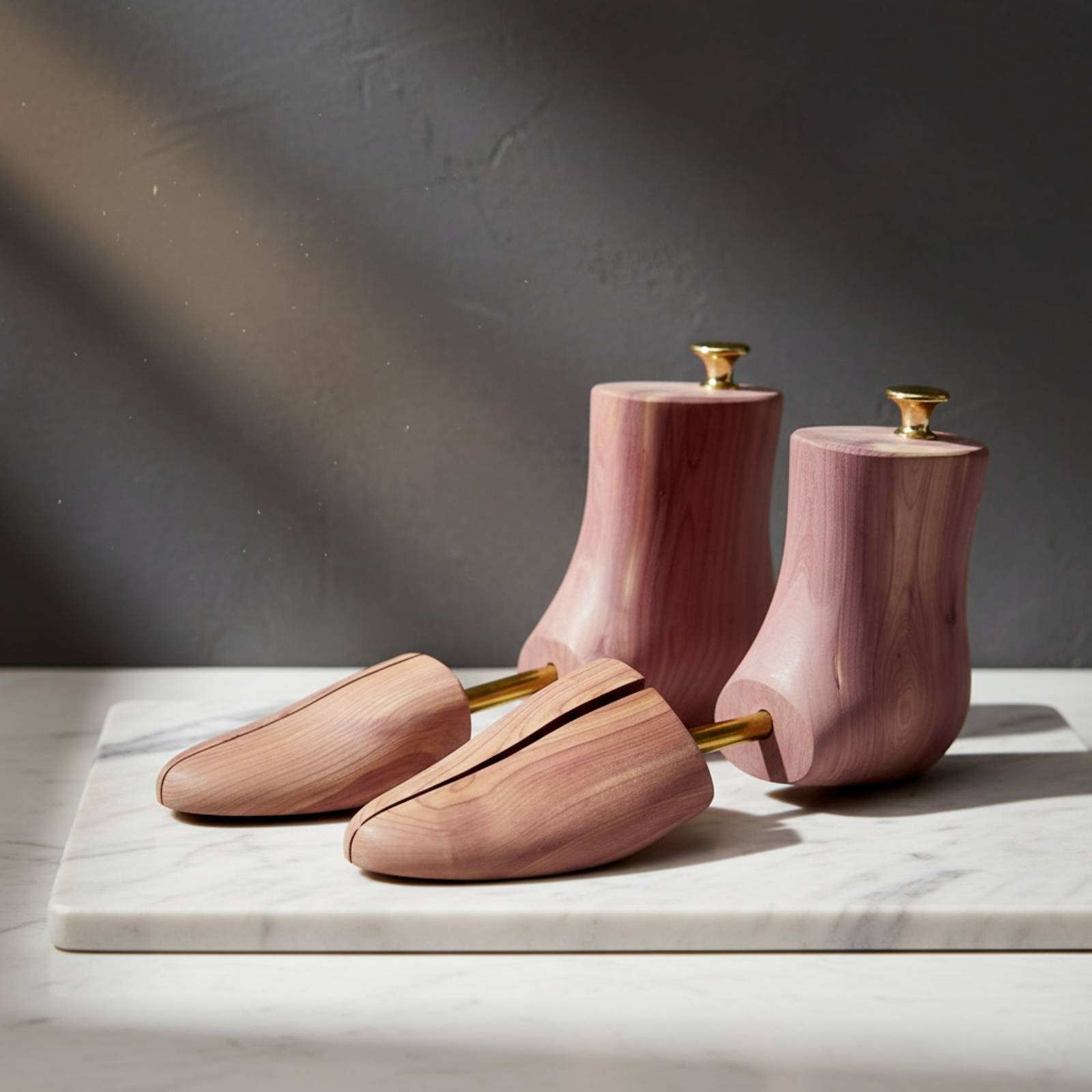 삼나무 부츠 트리, 금속 막대형 모양 유지 장치가 있는 - Shoe Tree Cedar 리뷰 및 가격