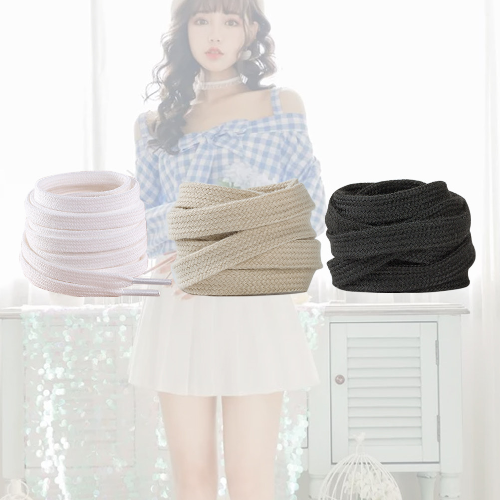 3쌍 신발끈 순색 플랫 클래식 디자인 스니커즈 캐주얼  - Lace Replacement Flat 리뷰 및 가격