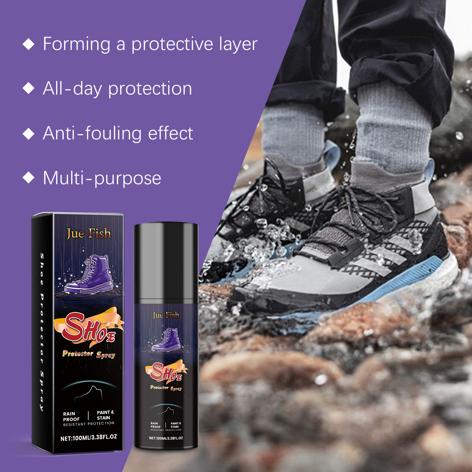100ml 신발 방수 스프레이 나노 효율적으로 기름 얼 - Sneaker Protector Spray 리뷰 및 가격