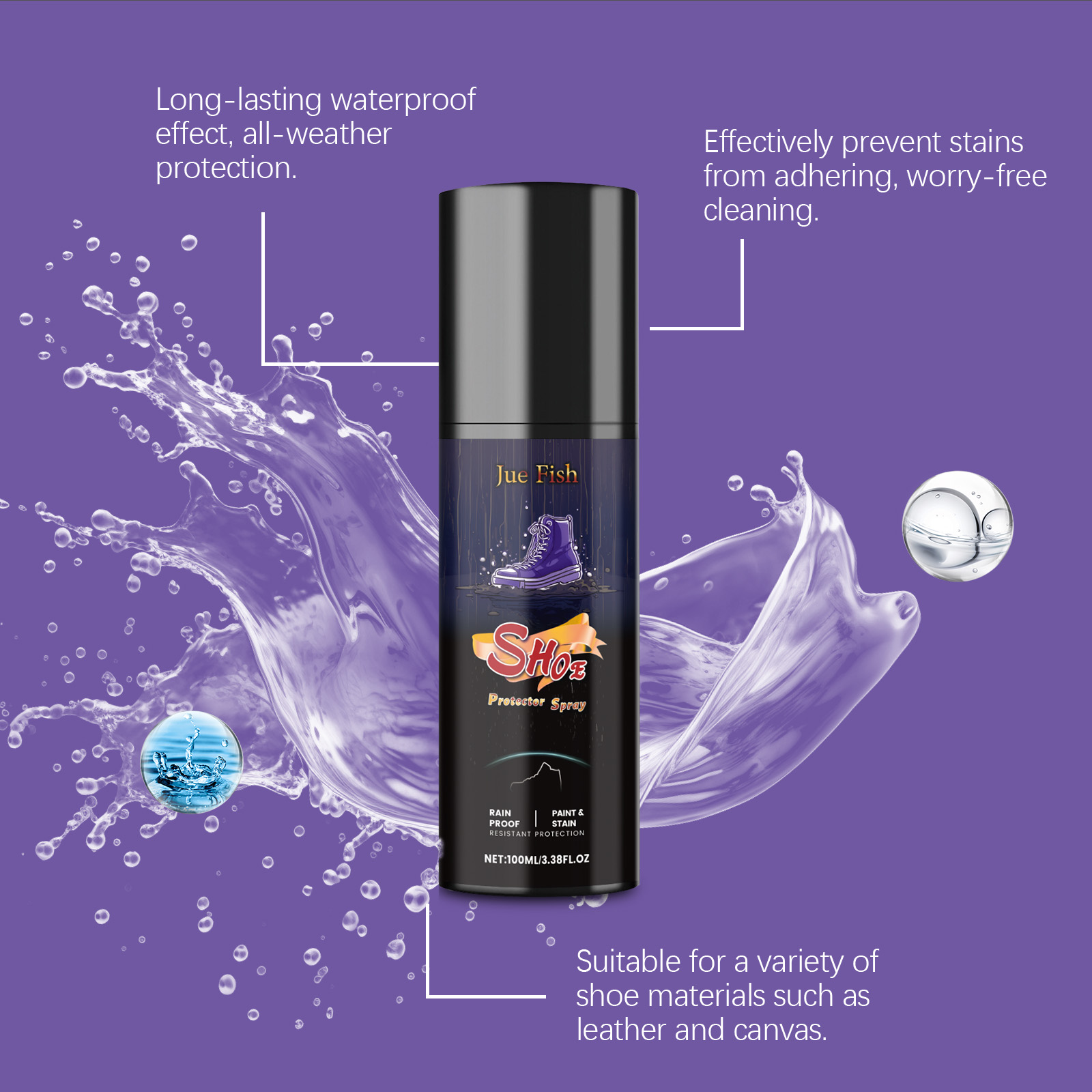 100ml 신발 방수 스프레이 나노 효율적으로 기름 얼 - Sneaker Protector Spray 리뷰 및 가격