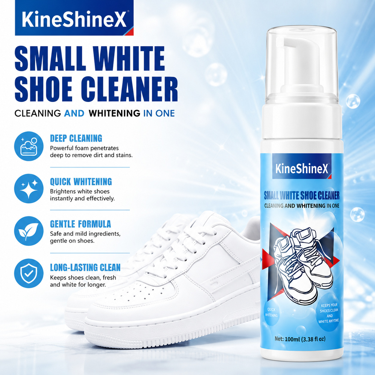 기헨 신발 클리너 키트, 물 없이 사용하는 폼 신발 클 - Sneaker Care Kit 리뷰 및 가격