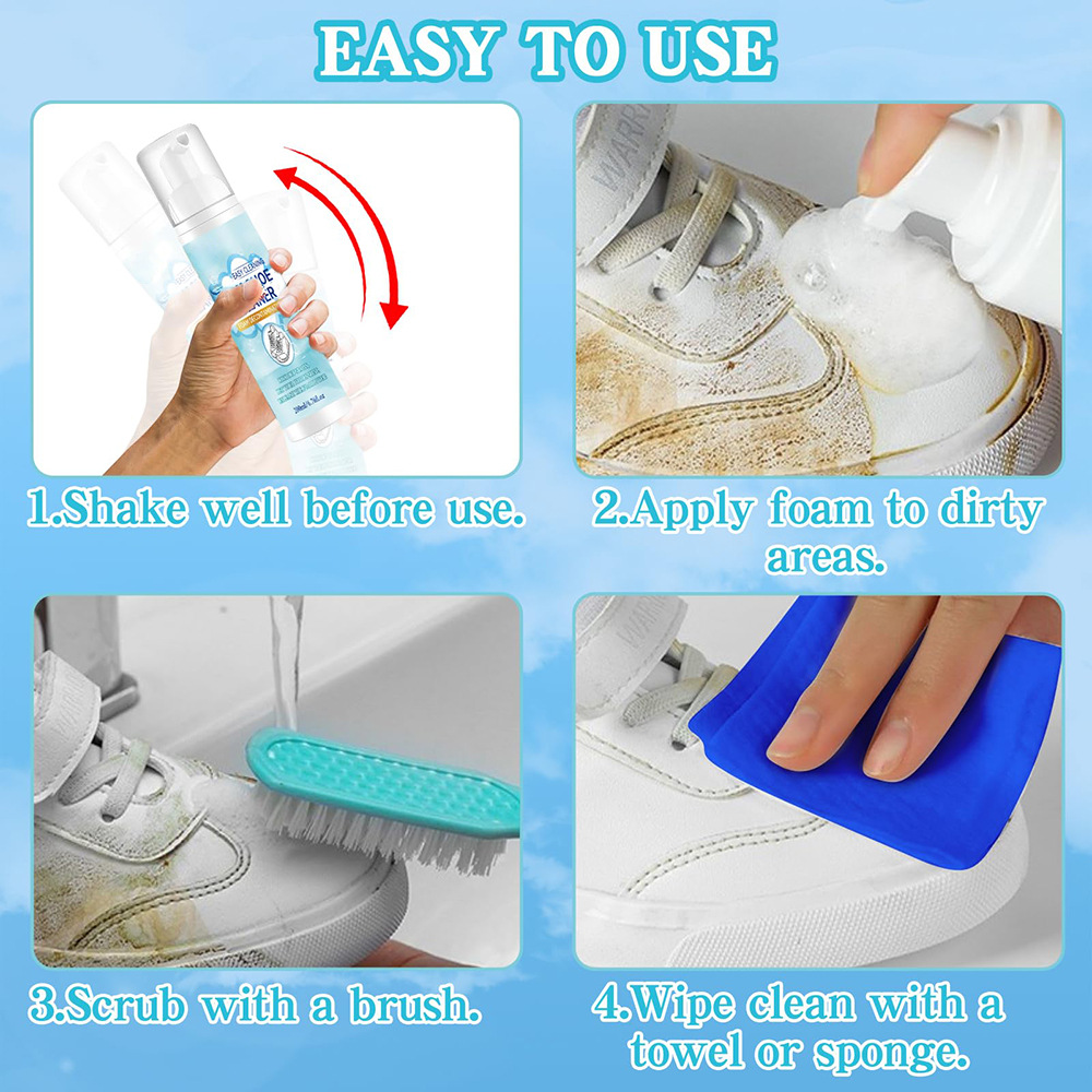 신발 청소 키트, 운동화 클리너는 먼지와 얼룩을 제거하 - Sneaker Care Kit 리뷰 및 가격